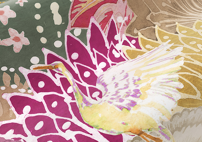 Kolkata Velvet, Summer Haze - Made to Measure Curtain - Image 4